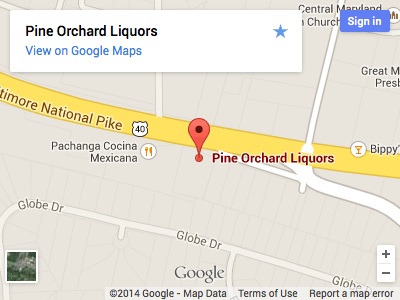 Google Map - Pine Orchard